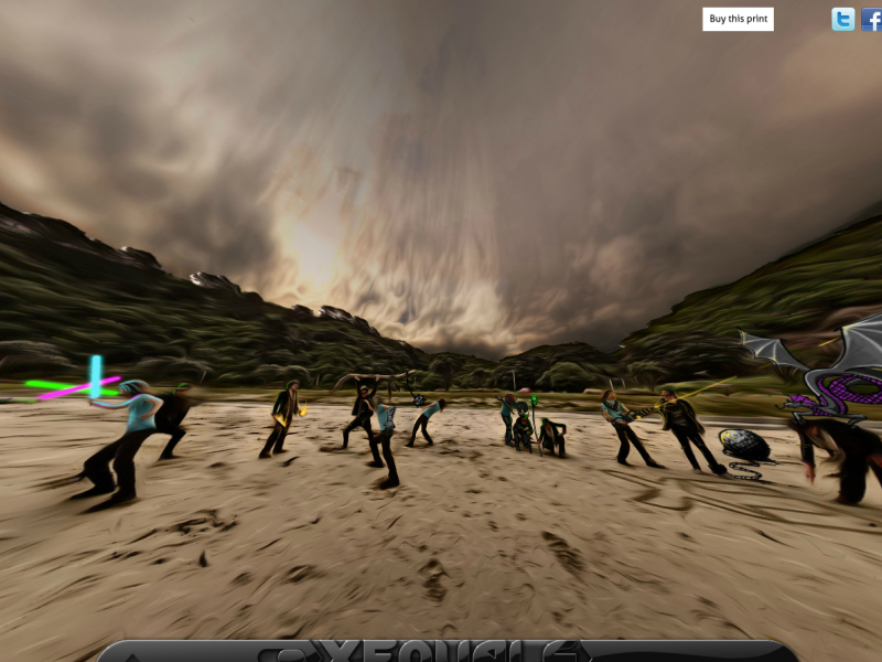 Xequals Wellington virtual tour Scorching Bay