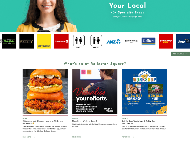 Rolleston Square Homepage