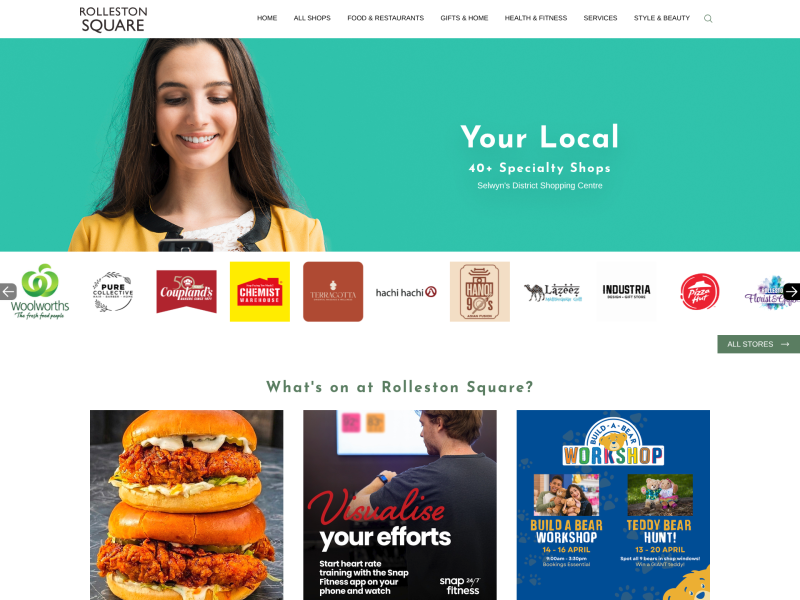 Rolleston Square Homepage