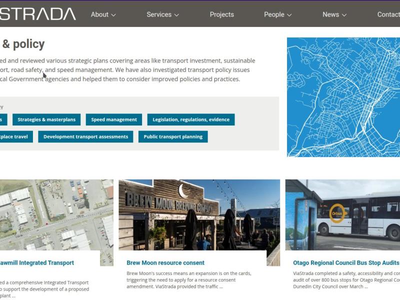 ViaStrada Homepage
