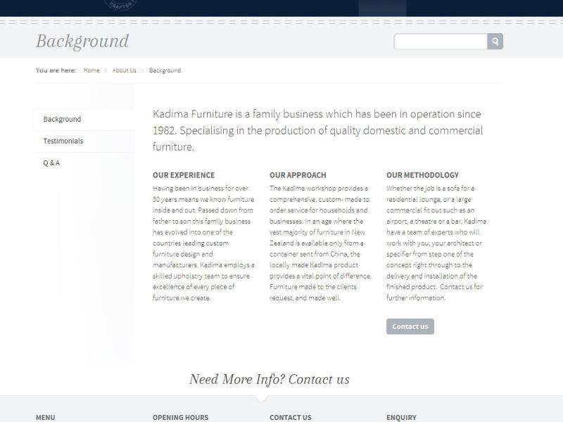 Kadima, internal page, responsive Drupal 7 theme by Web Industries