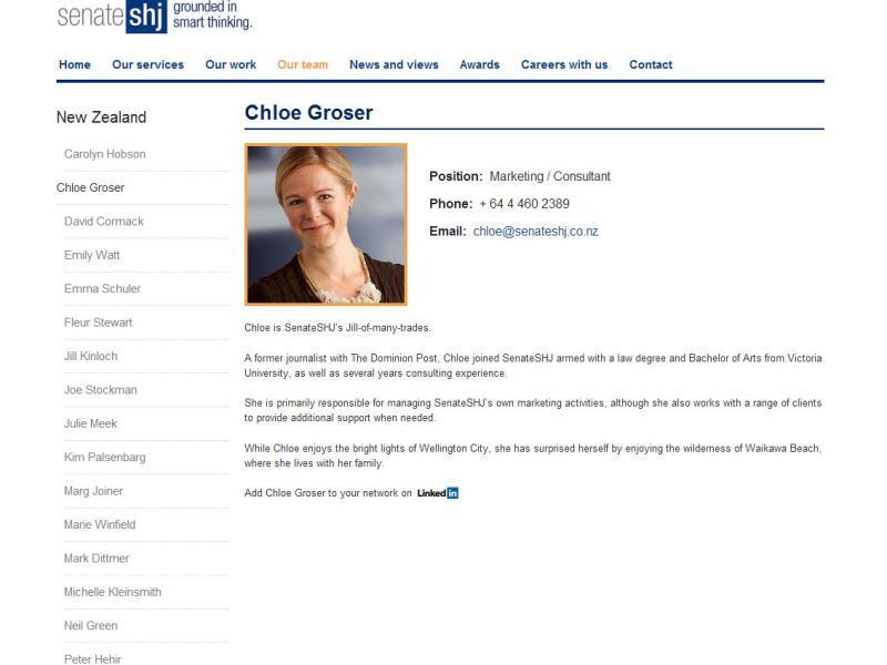 Senate SHJ, proudly built in Drupal by Web Industries