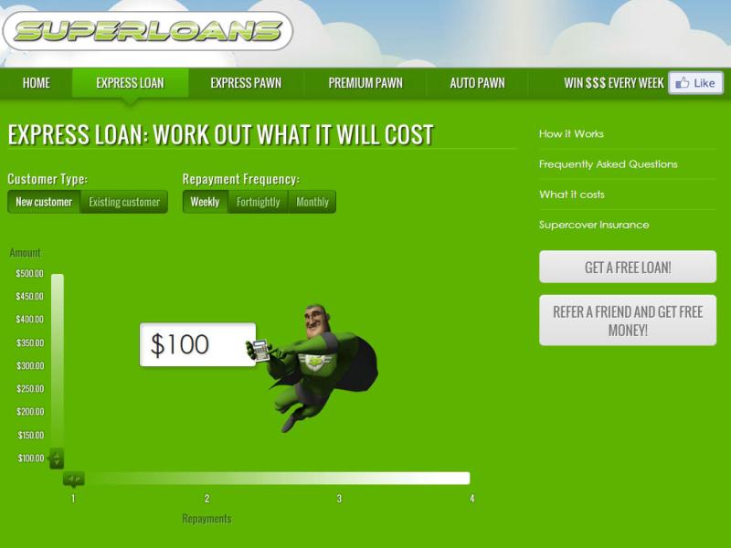 Superloans, proudly built by Web Industries in Drupal 7 and Responsive