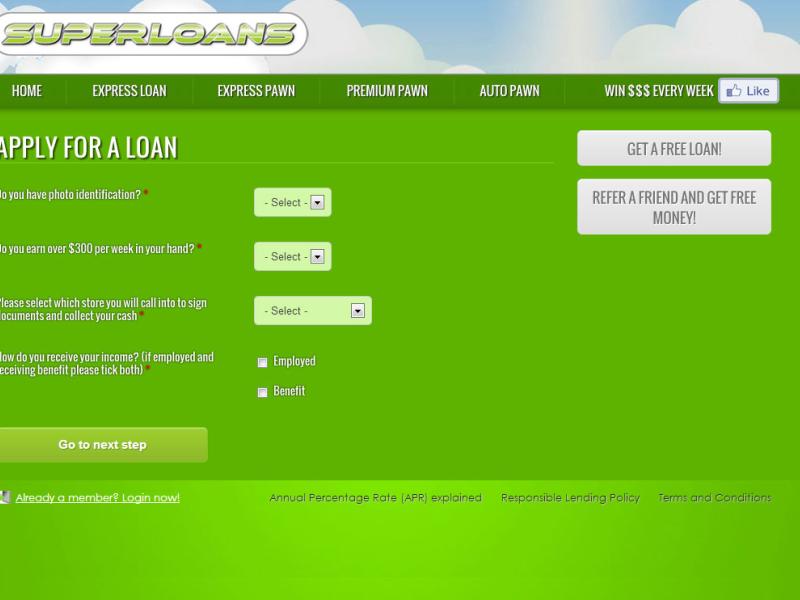 Superloans, proudly built by Web Industries in Drupal 7 and Responsive