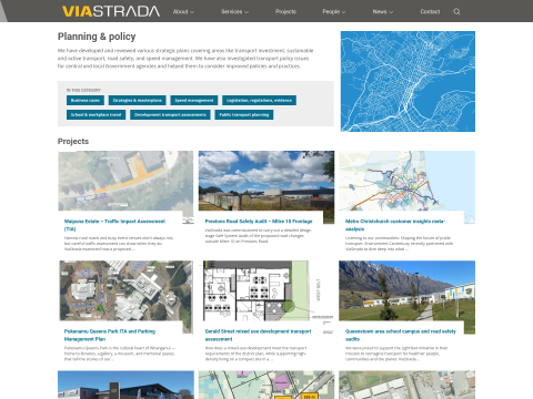 ViaStrada Planning and Policy Page