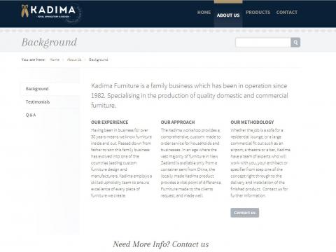 Kadima, internal page, responsive Drupal 7 theme by Web Industries