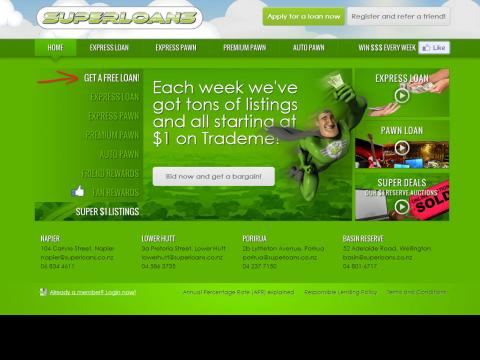 Superloans, proudly built by Web Industries in Drupal 7 and Responsive